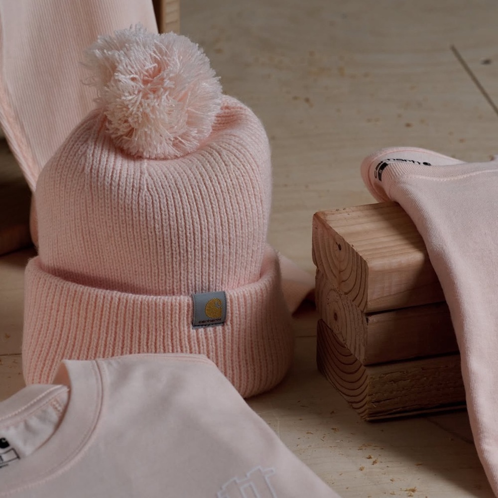 Carharrt Peach Pink Beanies